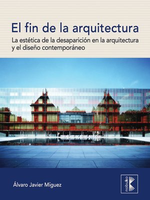 cover image of El fin de la arquitectura